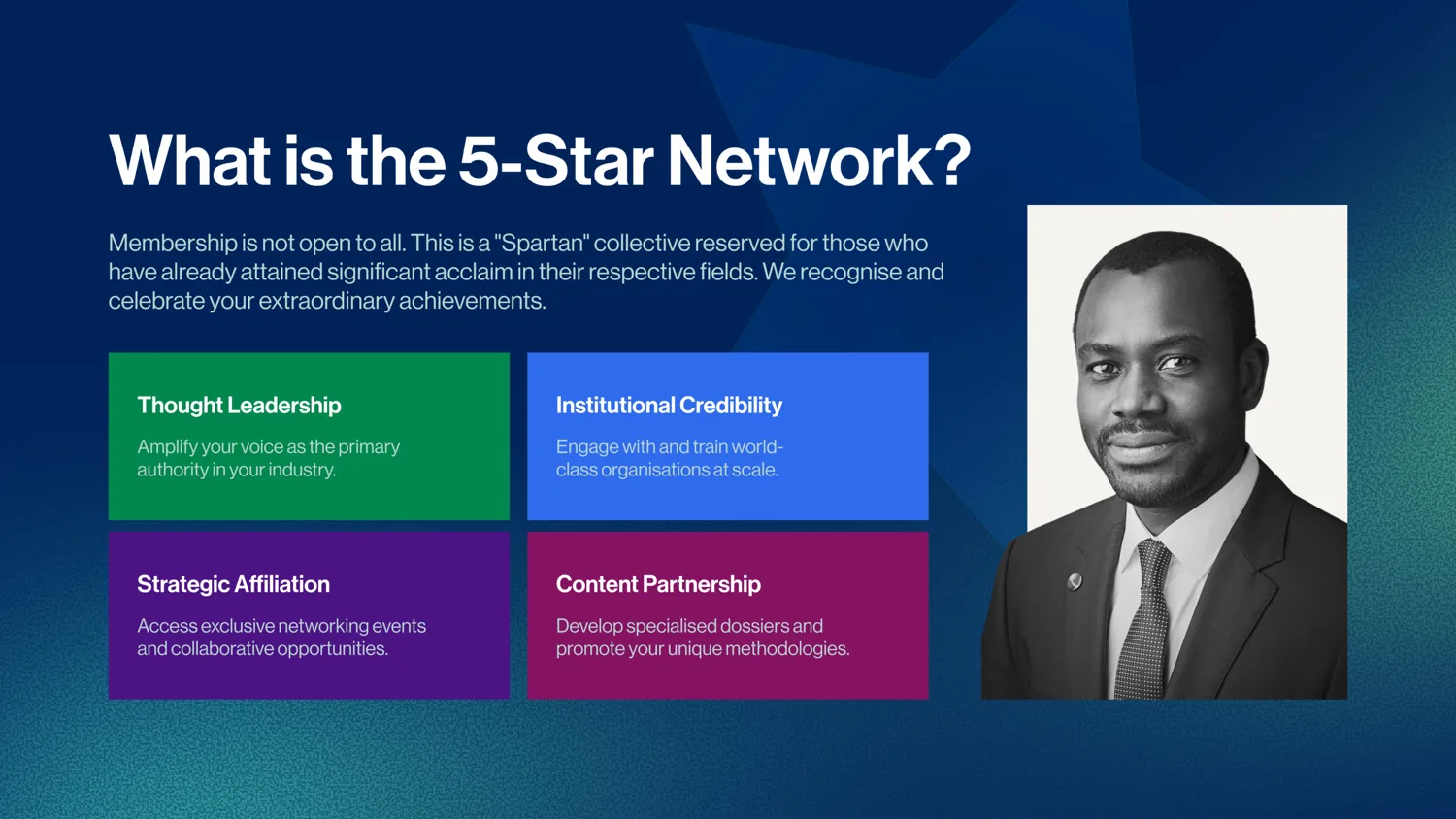 What is the 5-Star Network, four benefit cards