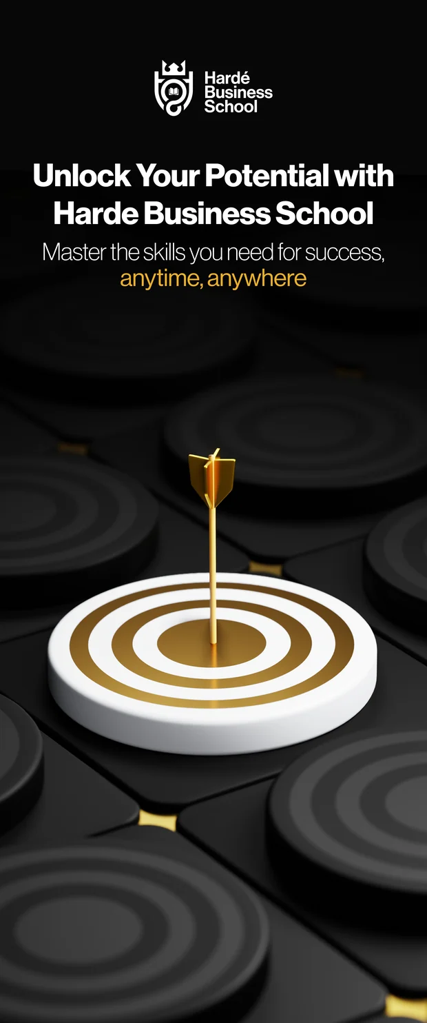 Hardé roll-up banner, Unlock Your Potential