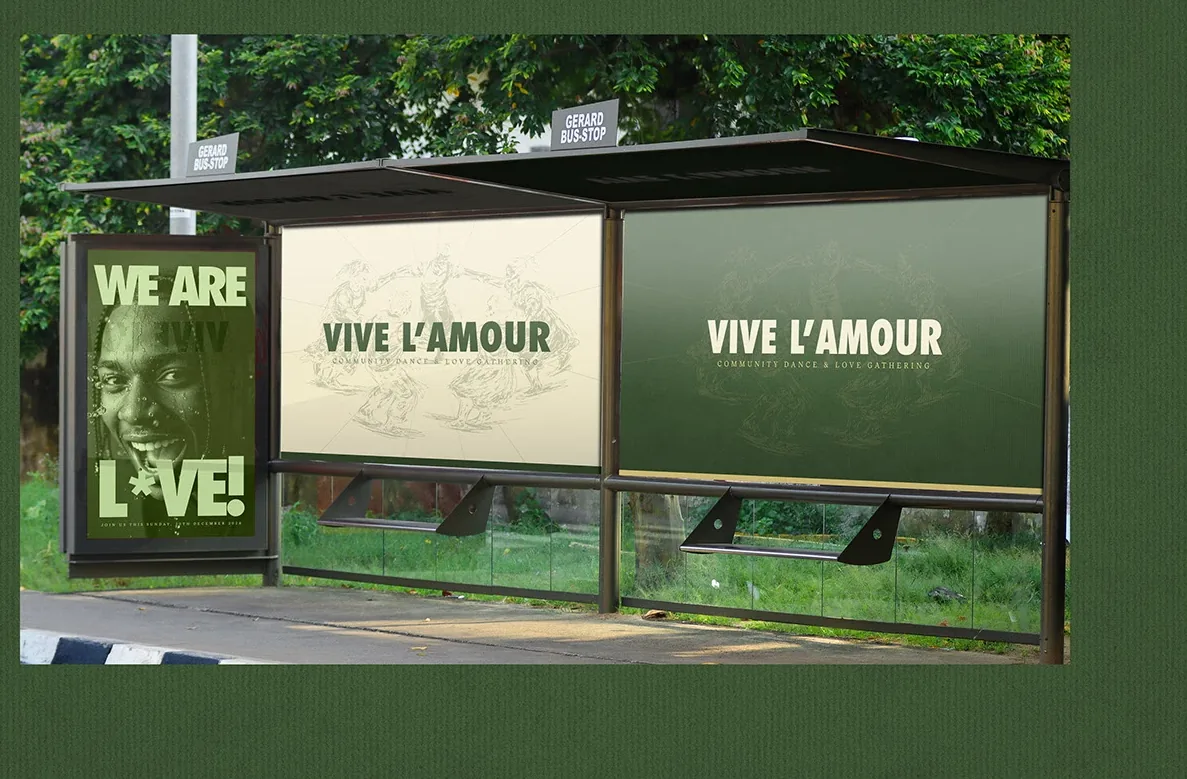 Vive l’Amour identity system