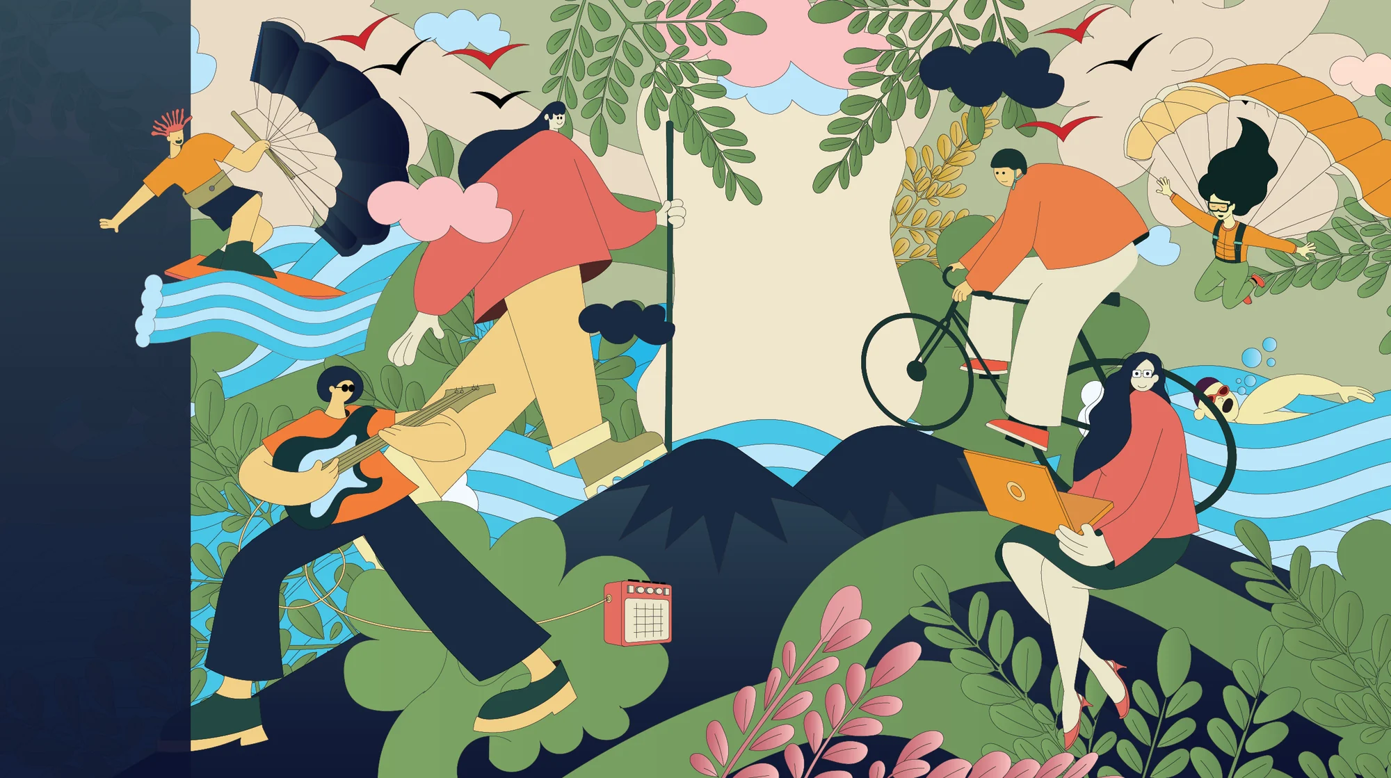Imvelo can, final character illustration
