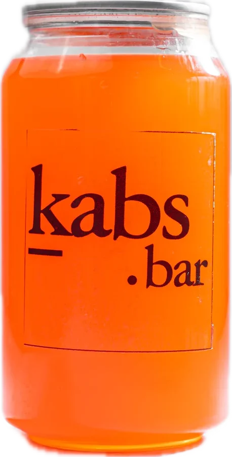 Bodija Baddie cocktail in a branded kabs.bar can