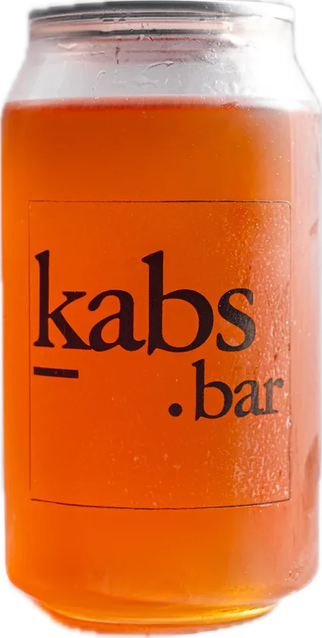 Detty Sip cocktail in a branded kabs.bar can