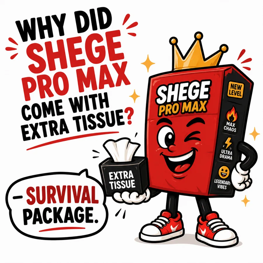 Kabs mascot post, Shege Pro Max survival package
