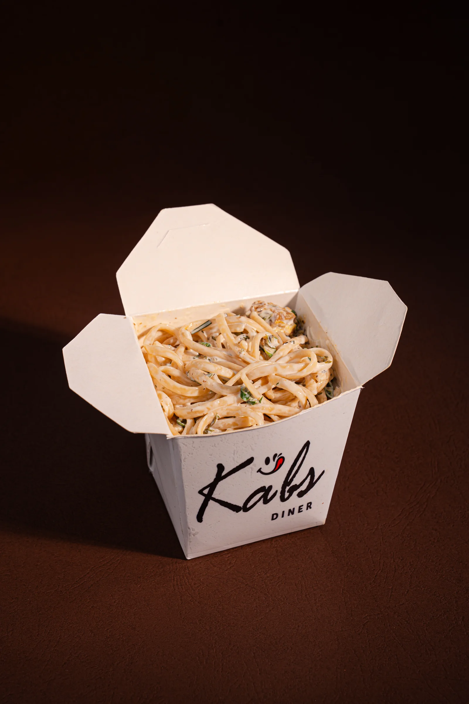 Lagos Girls pasta in a branded box